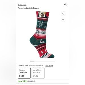 Women’s pocket socks